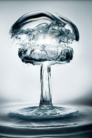 Wallpaper Splash Water Liquid Iphone 2020 3d Iphone Wallpaper