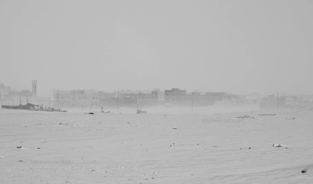 Sandstorm at Nai'riyah - Panasonic G1 | Lumix 14-45mm Vario