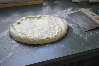 Shaping dough for vegetable demi-baguettes