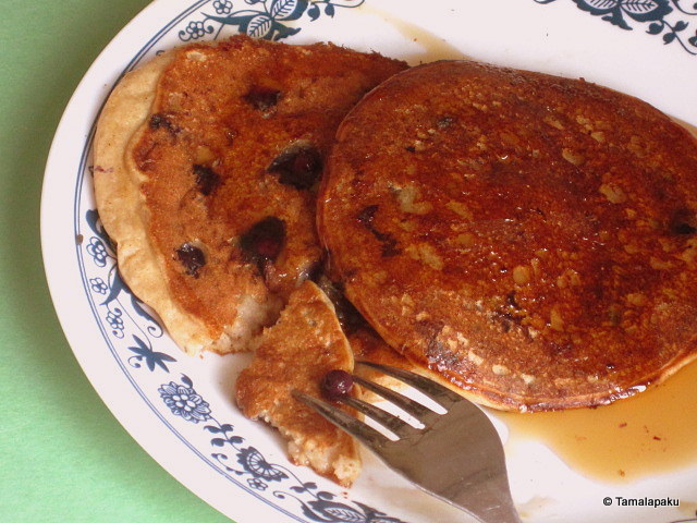 Vegan Blueberry Pancakes