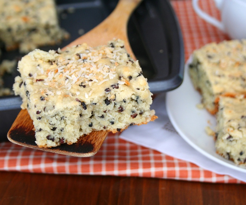 Coconut Cacao Nib Breakfast Bars (Low Carb and Gluten Free) All Day I