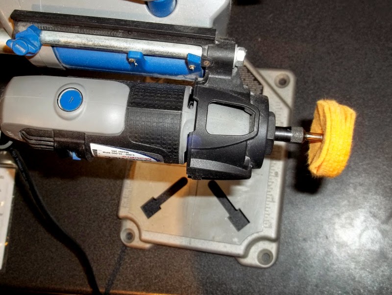 2 Good Claymates Doubling Up the Buffing Pads for Dremel