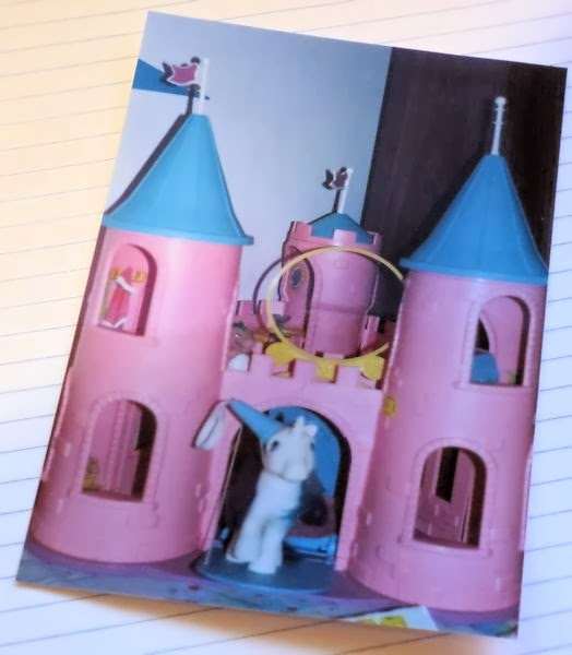 my little pony castle vintage