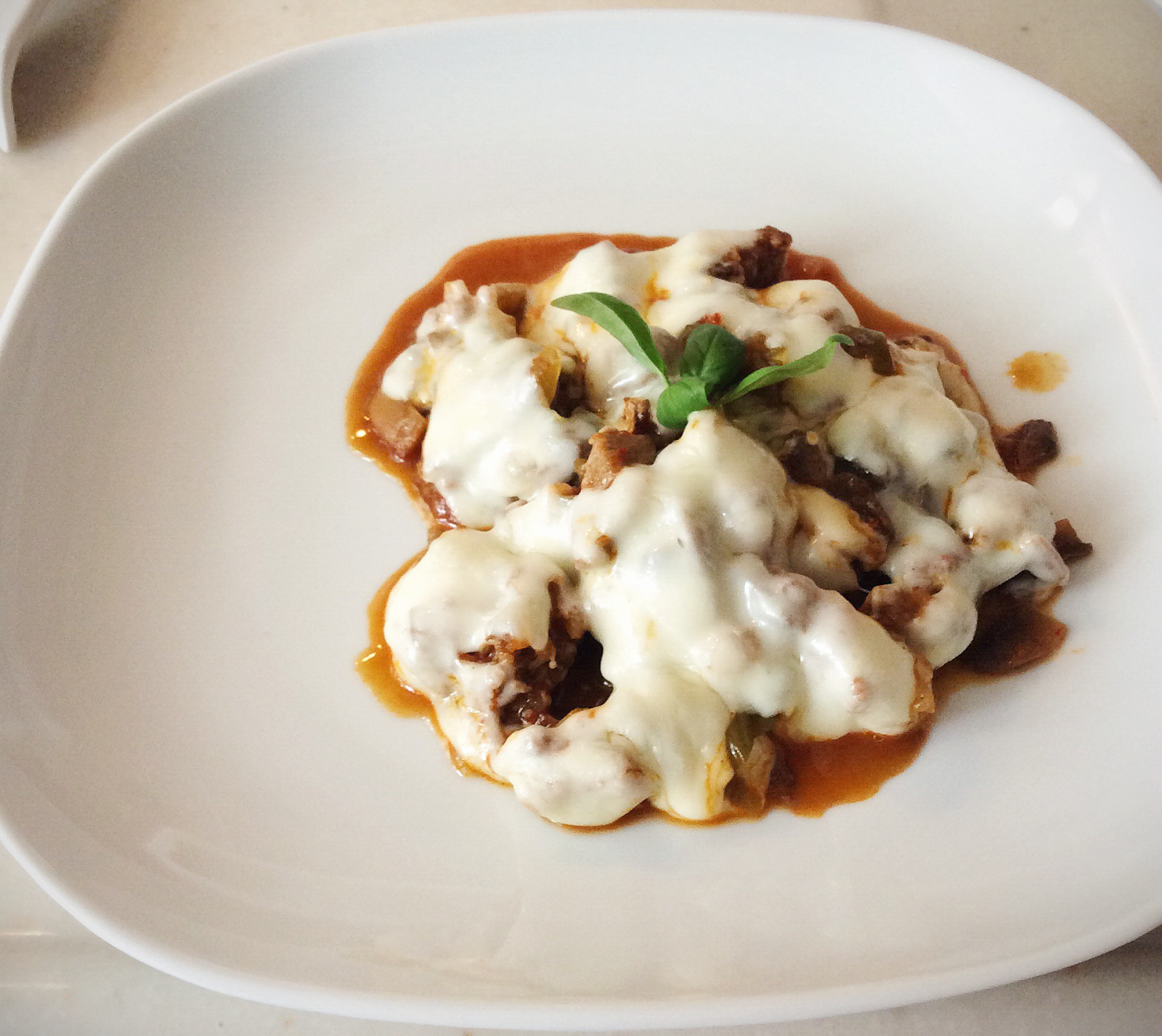 Kaşarlı Mantarlı Et Sote