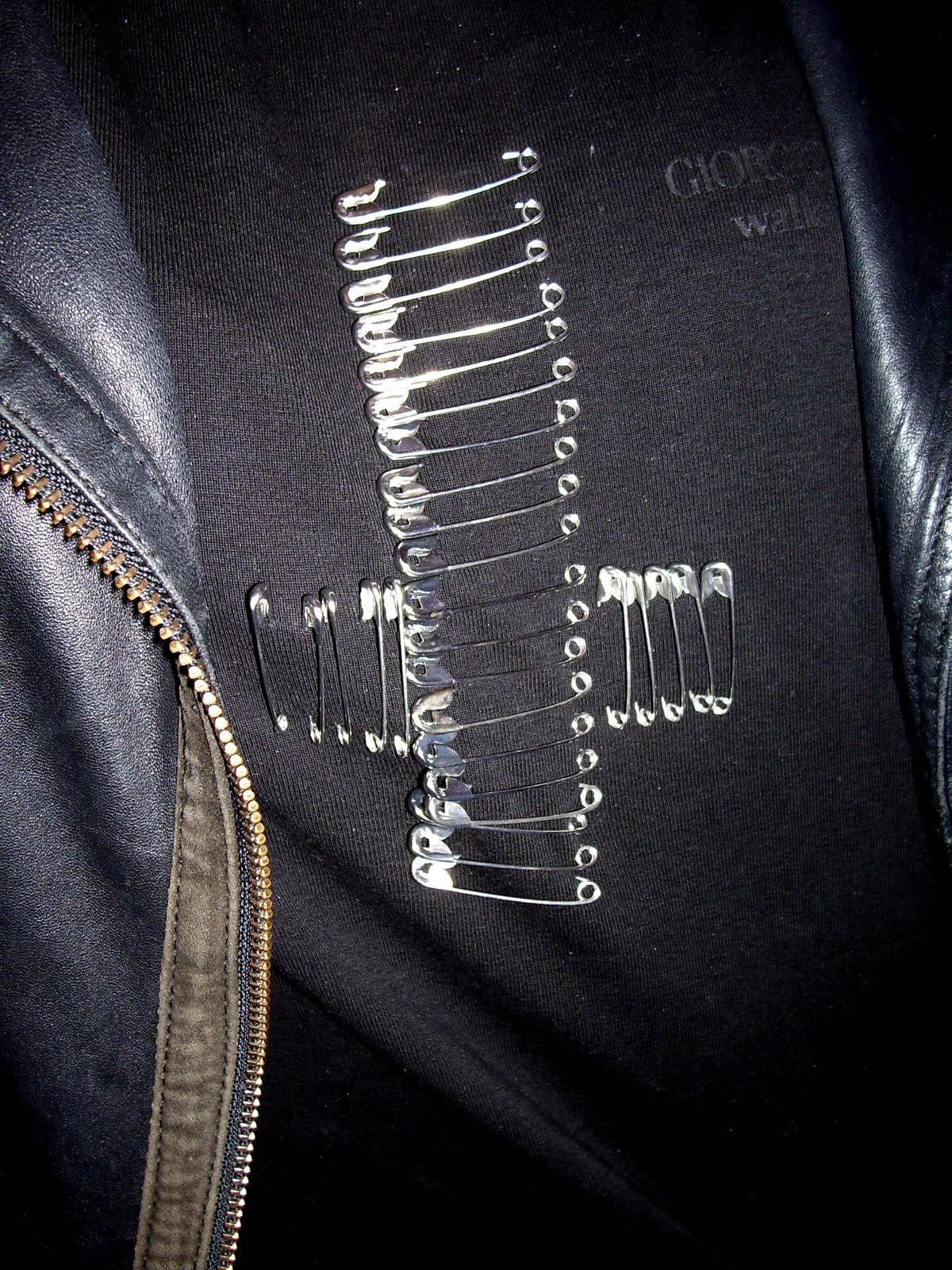 Latest Lookbook Safety pins Hannah Louise Fashion