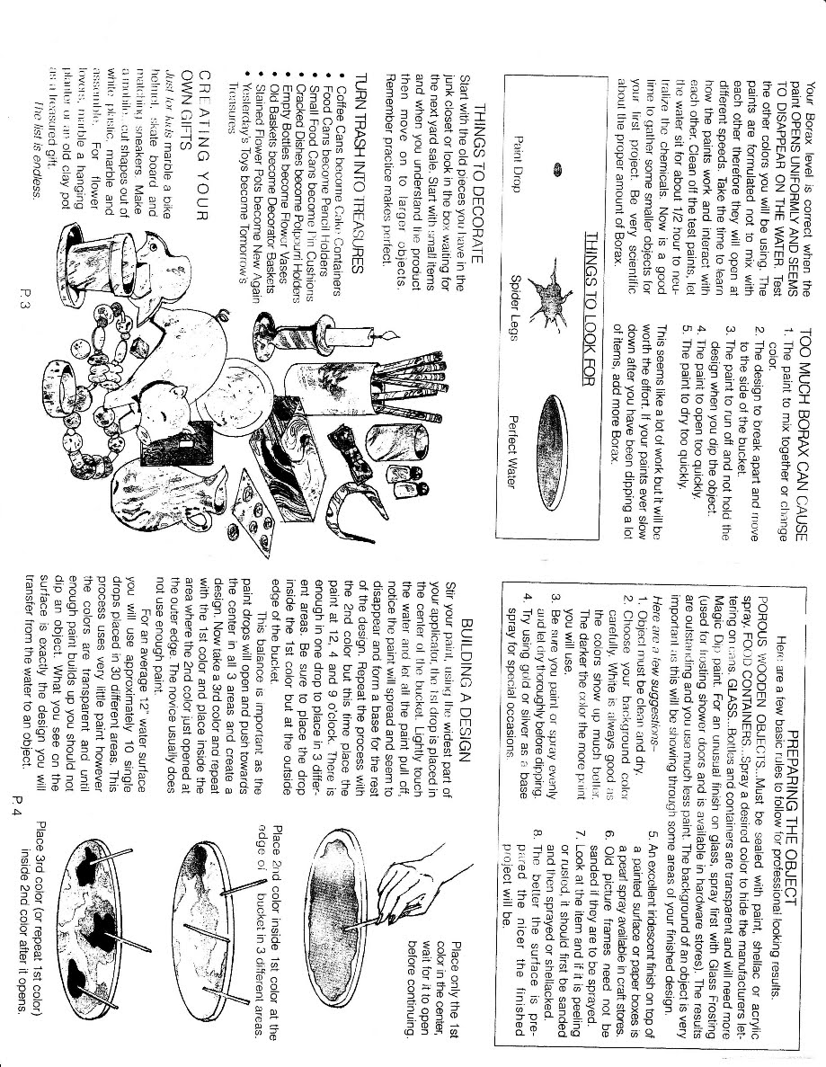 Magic Dip Instructions