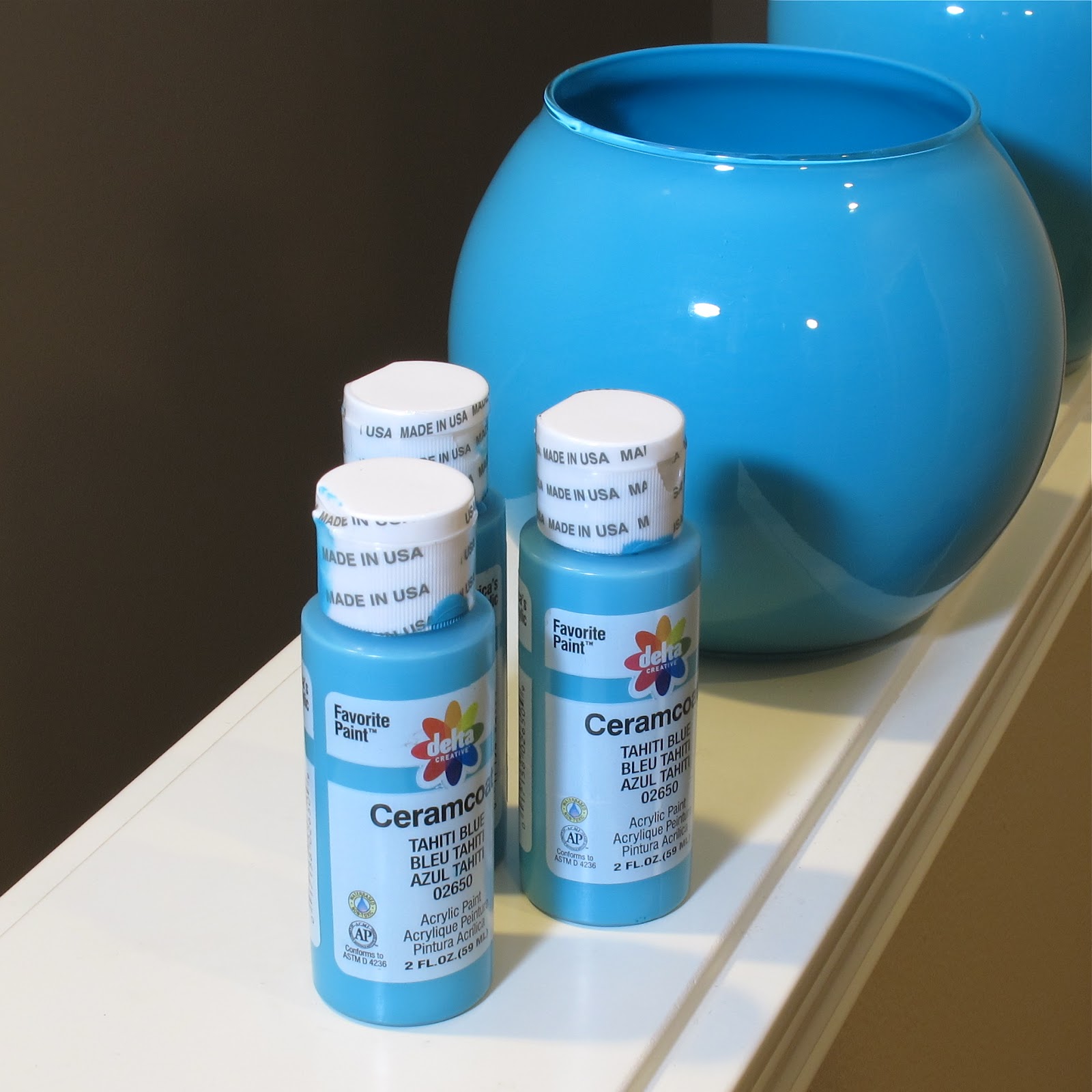 BluKatKraft DIY Easy Hand Painted Vases