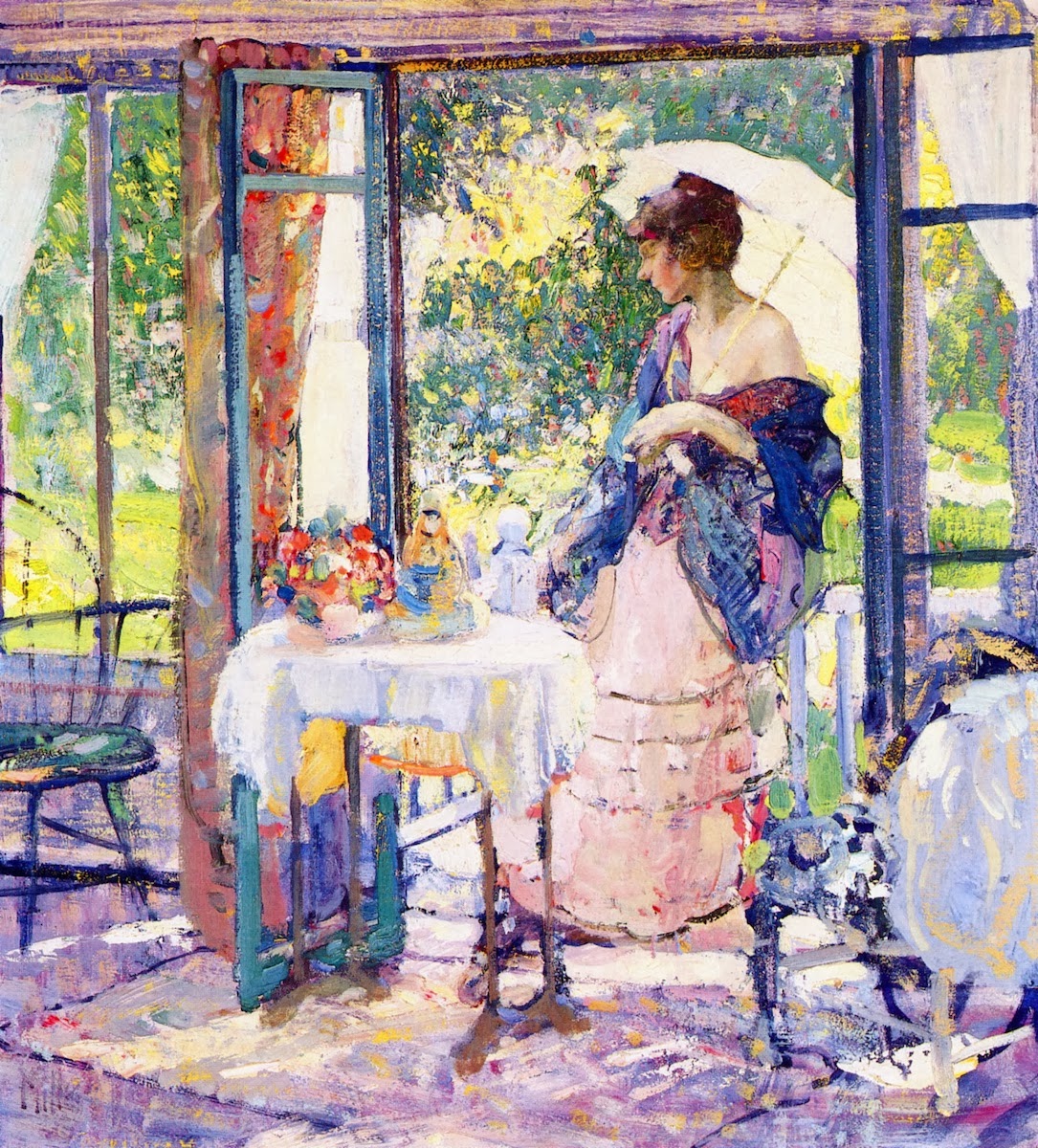 Richard E. Miller American Impressionist painter Tutt'Art