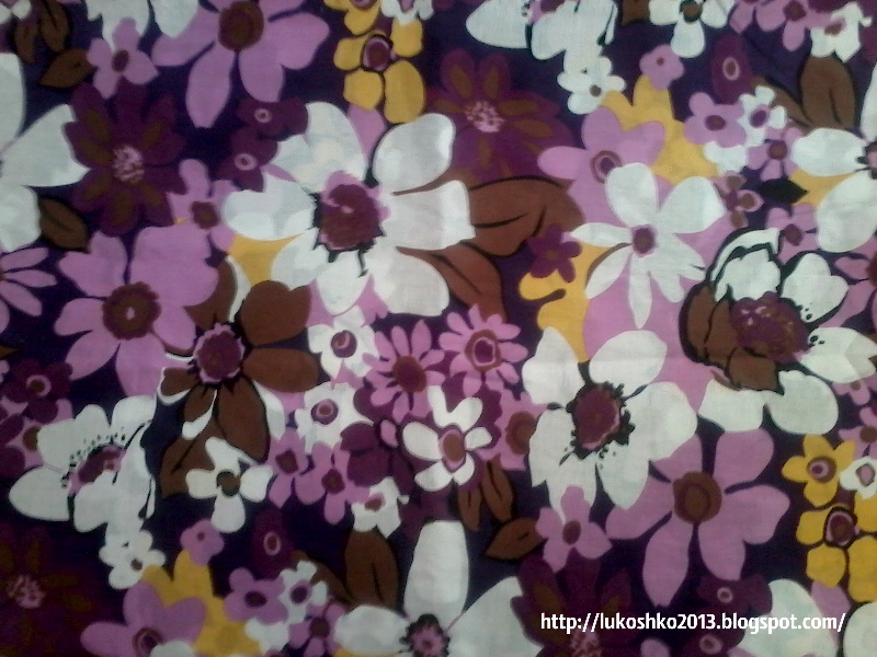 хлопок в сиреневых тонах Лукошко Элси