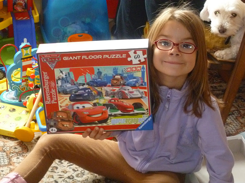 Madhouse Family Reviews Ravensburger Cars 2 Giant Floor Puzzle review