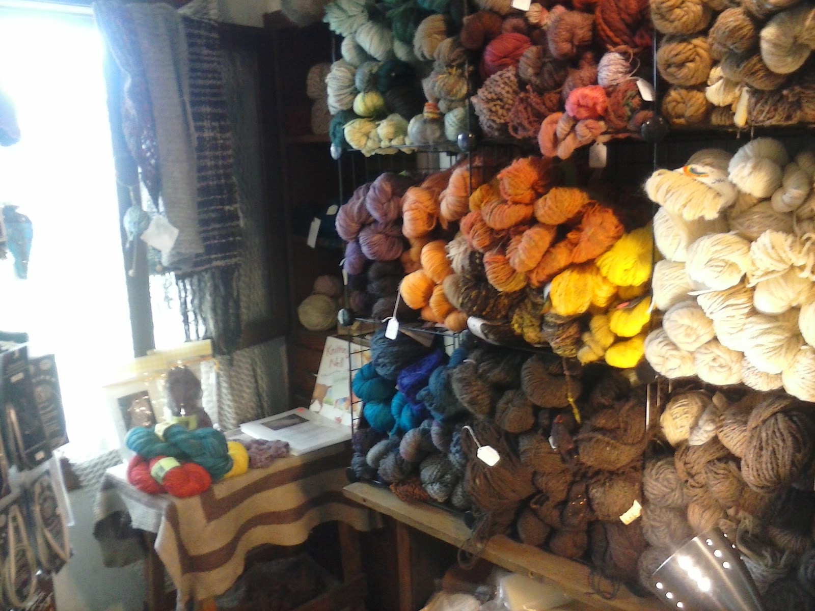 Greenberry House Yarn, Book and Vintage Gift Shop OPEN in Our New