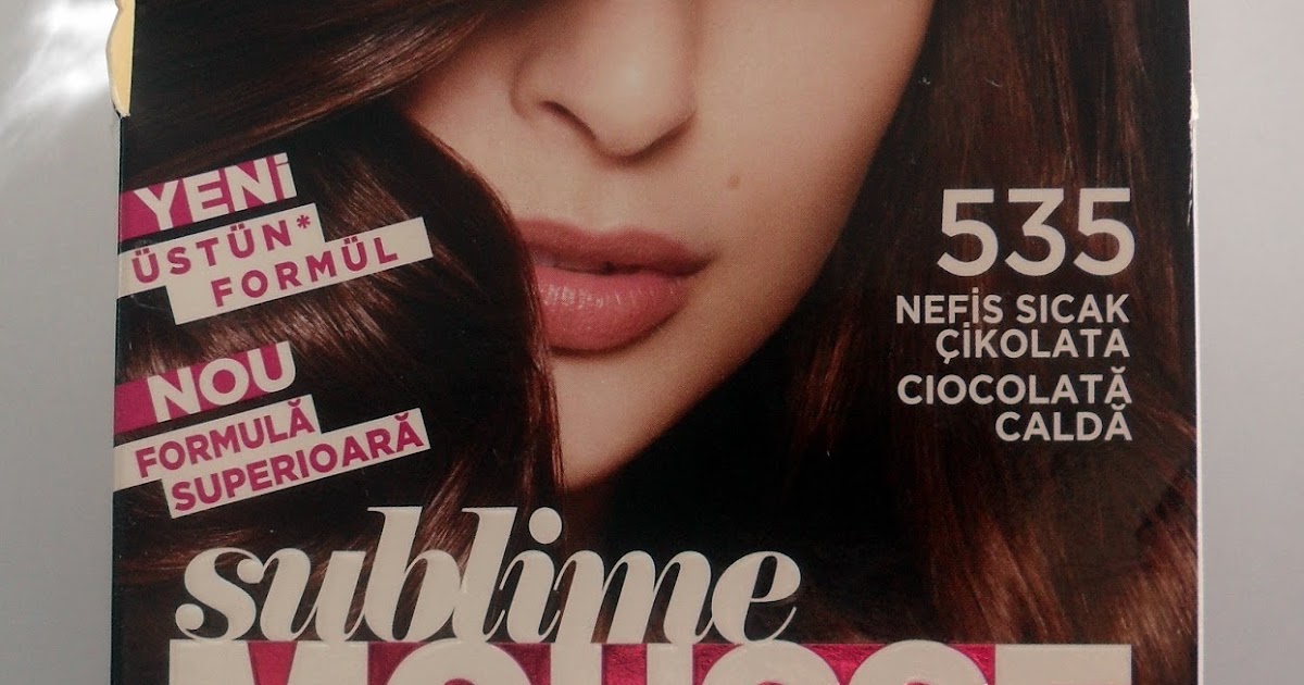 kozmetik deneyimleri loreal paris köpük boya 5.3 Sıcak Çikolata Kahve