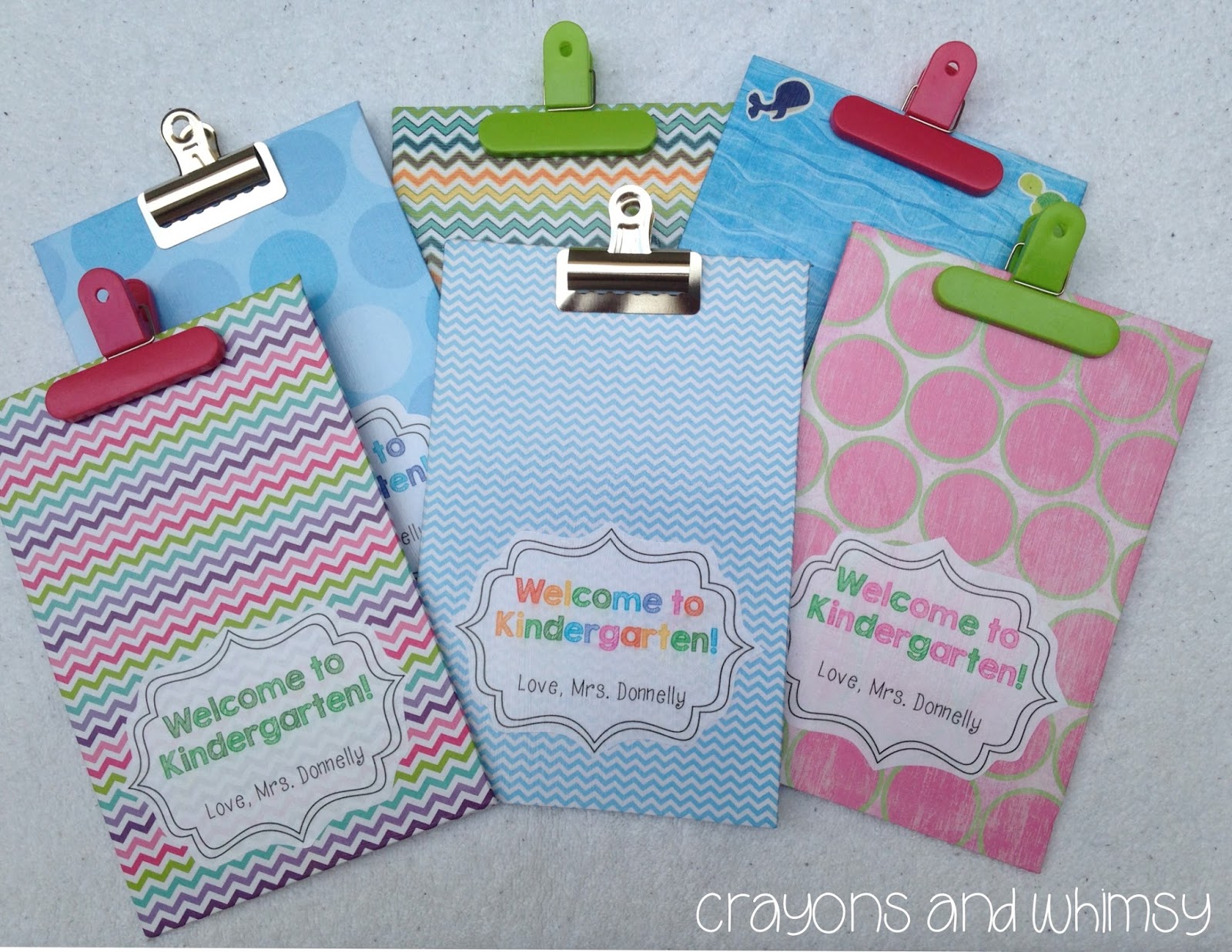 A DIY Clipboard from Crayons and Whimsy Apples and ABC's Bloglovin’