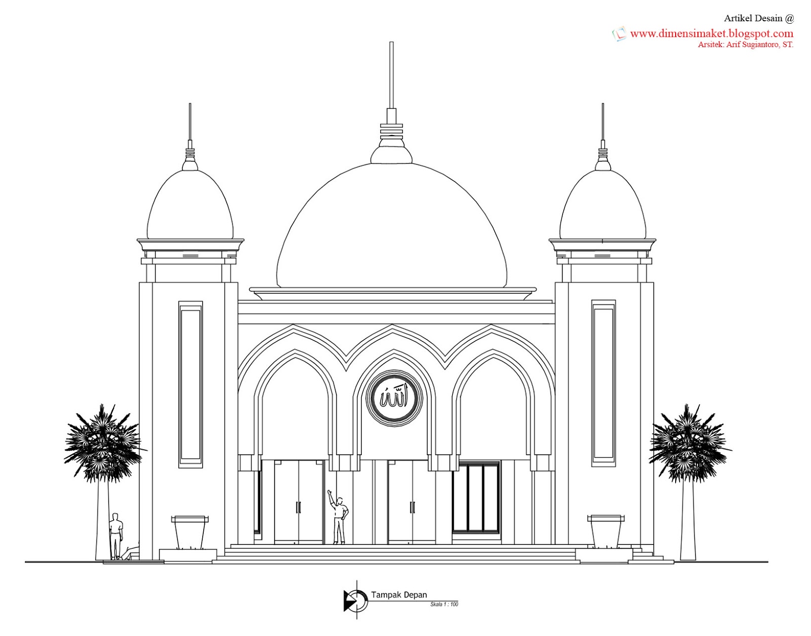Desain Masjid Musholla 010 Perencanaan Masjid Al Huda Dadaprejo