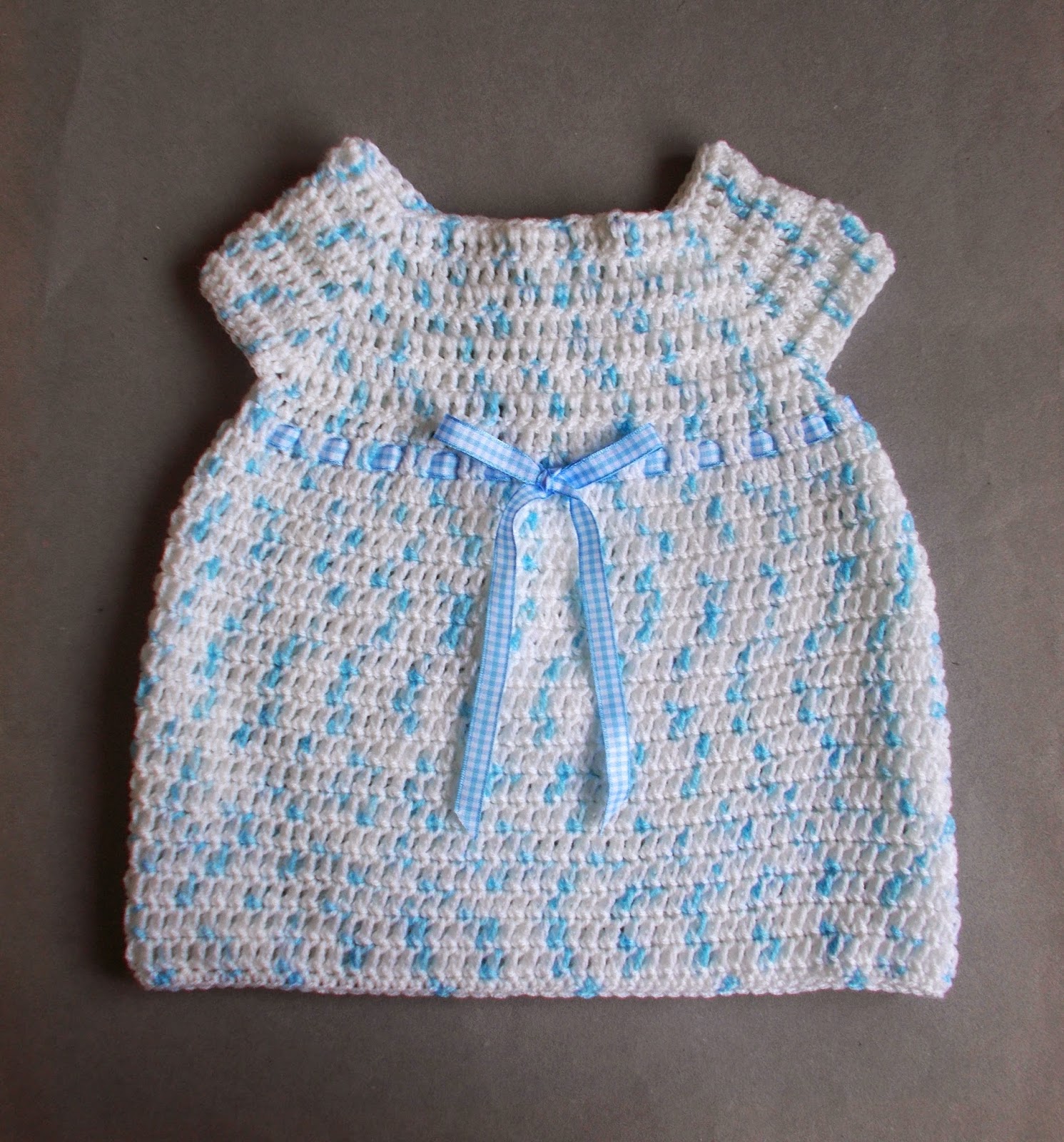 Marianna's Lazy Daisy Days Starting Out Crochet Baby Dress