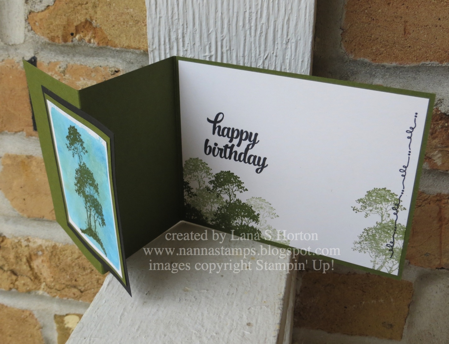 Stamping with Nanna Acrylic Block Technique Cards, Part 7
