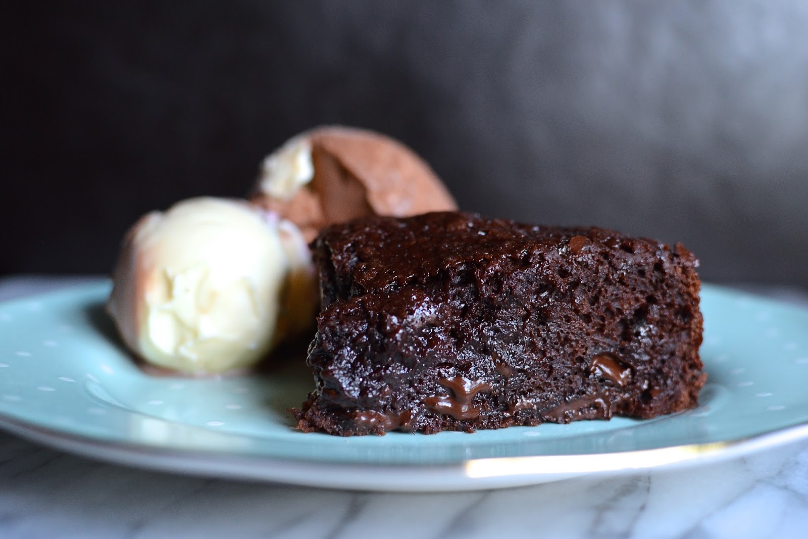 Playing with Flour Fudgy chocolate chip yogurt cake (quick & easy)