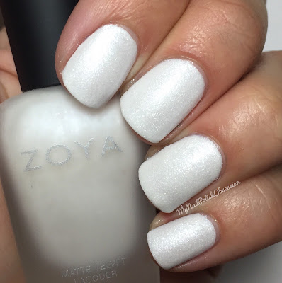 Zoya Matte Velvet Holiday; Aspen Zoya Matte Velvet Holiday; Aspen