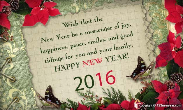 new year messages 2016