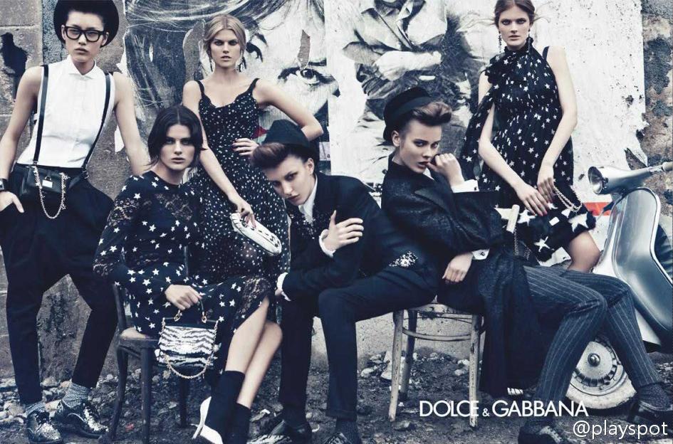 ASIAN MODELS BLOG: AD CAMPAIGN: Liu Wen for Dolce & Gabbana, Fall