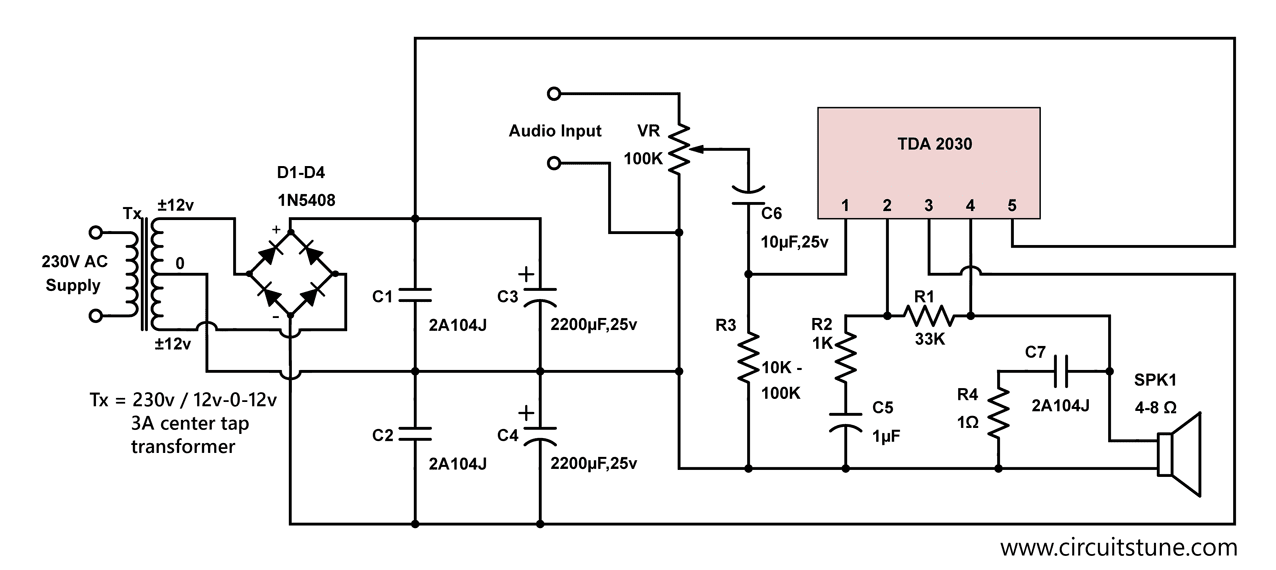 Electronic Schematic Circuit Diagram