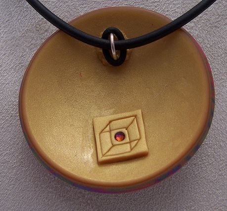 polymer clay pendant bail tip