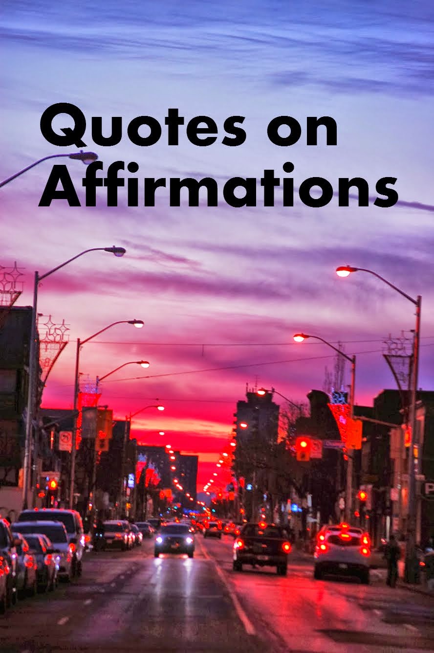 Quotes on Affirmations