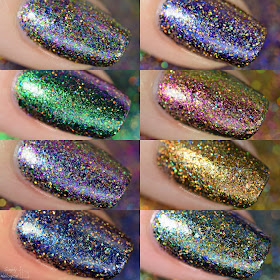 Starrily - Heavenly holos swatches