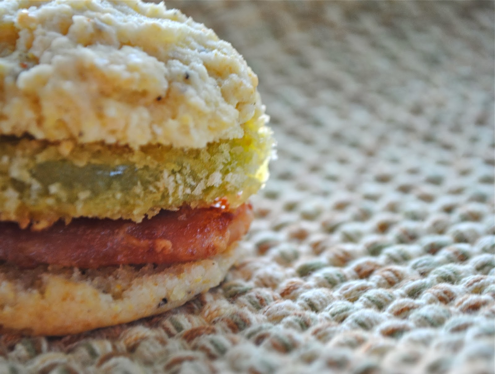 Recipe Doodle TRAVEL TUESDAY COUNTRY HAM BISCUITS WITH FRIED GREEN