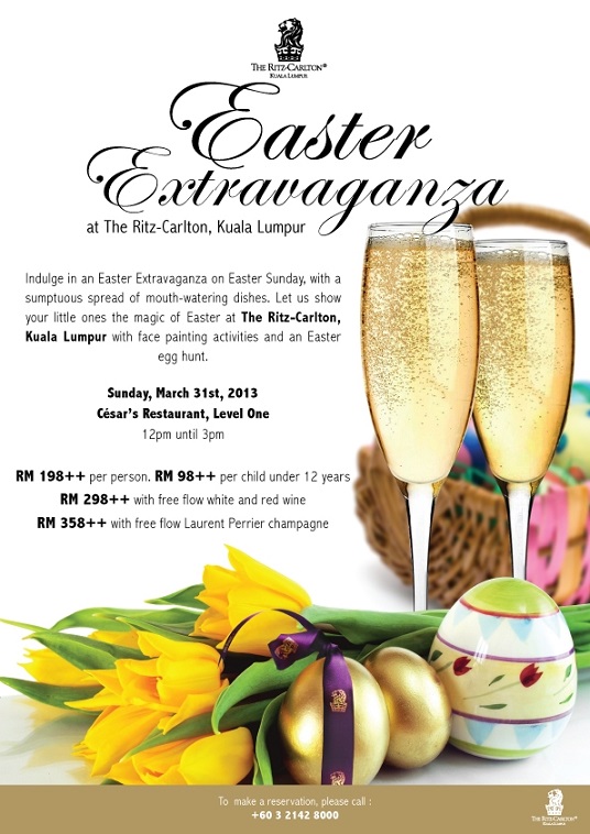 GoodyFoodies PSA Easter Extravaganza at The RitzCarlton, KL