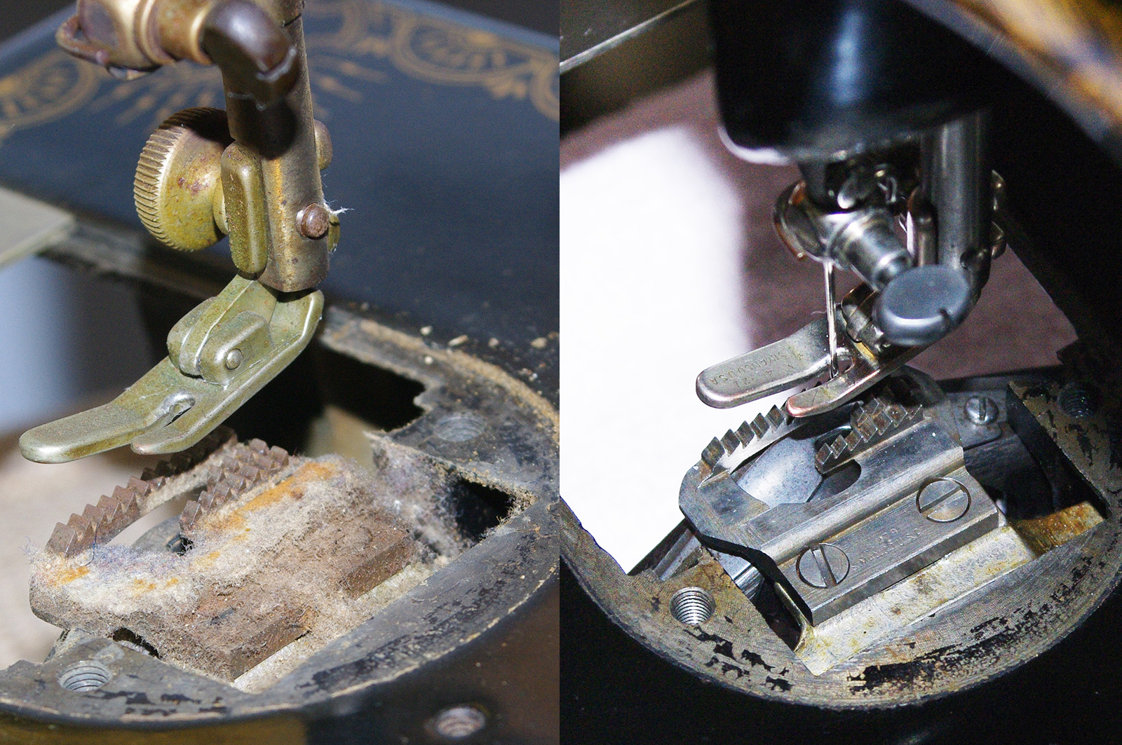 The Vintage Singer Sewing Machine Blog: Get That Silver Shiny