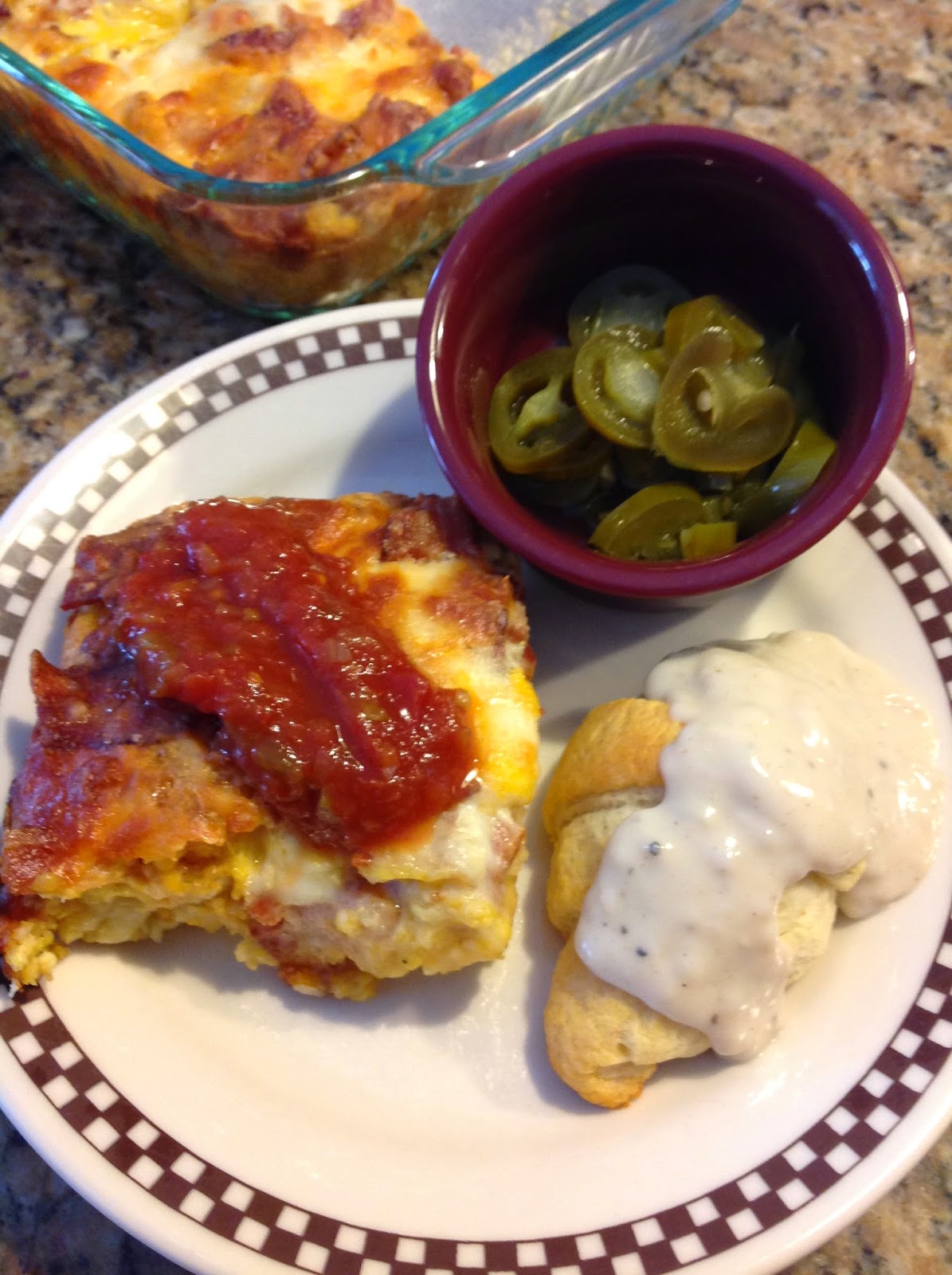 Cooking With Carlee: Tater Tot Egg Casserole - Made by MiMi