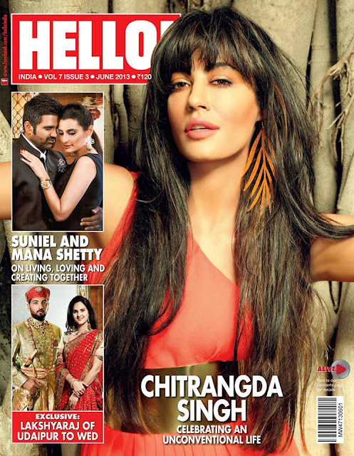 Chitrangda Singh Photo shoot for HELLO! India - June edition