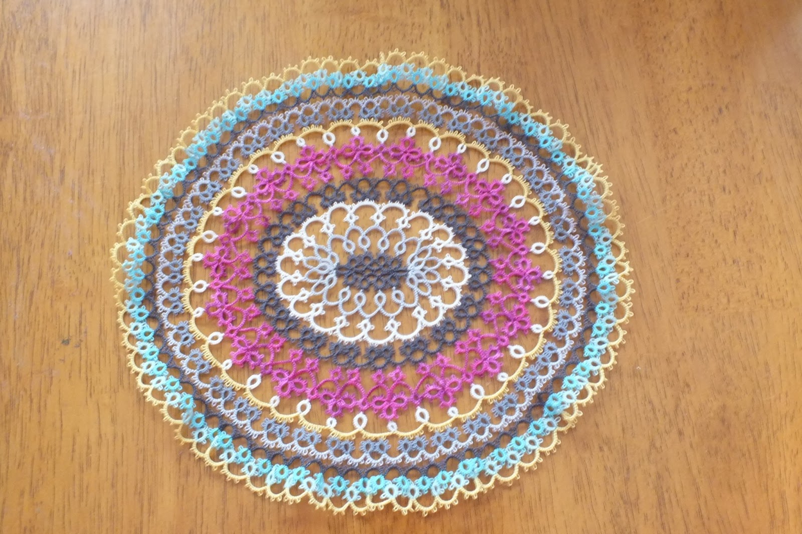 Tatilicious Hand Washing a Tatted Doily