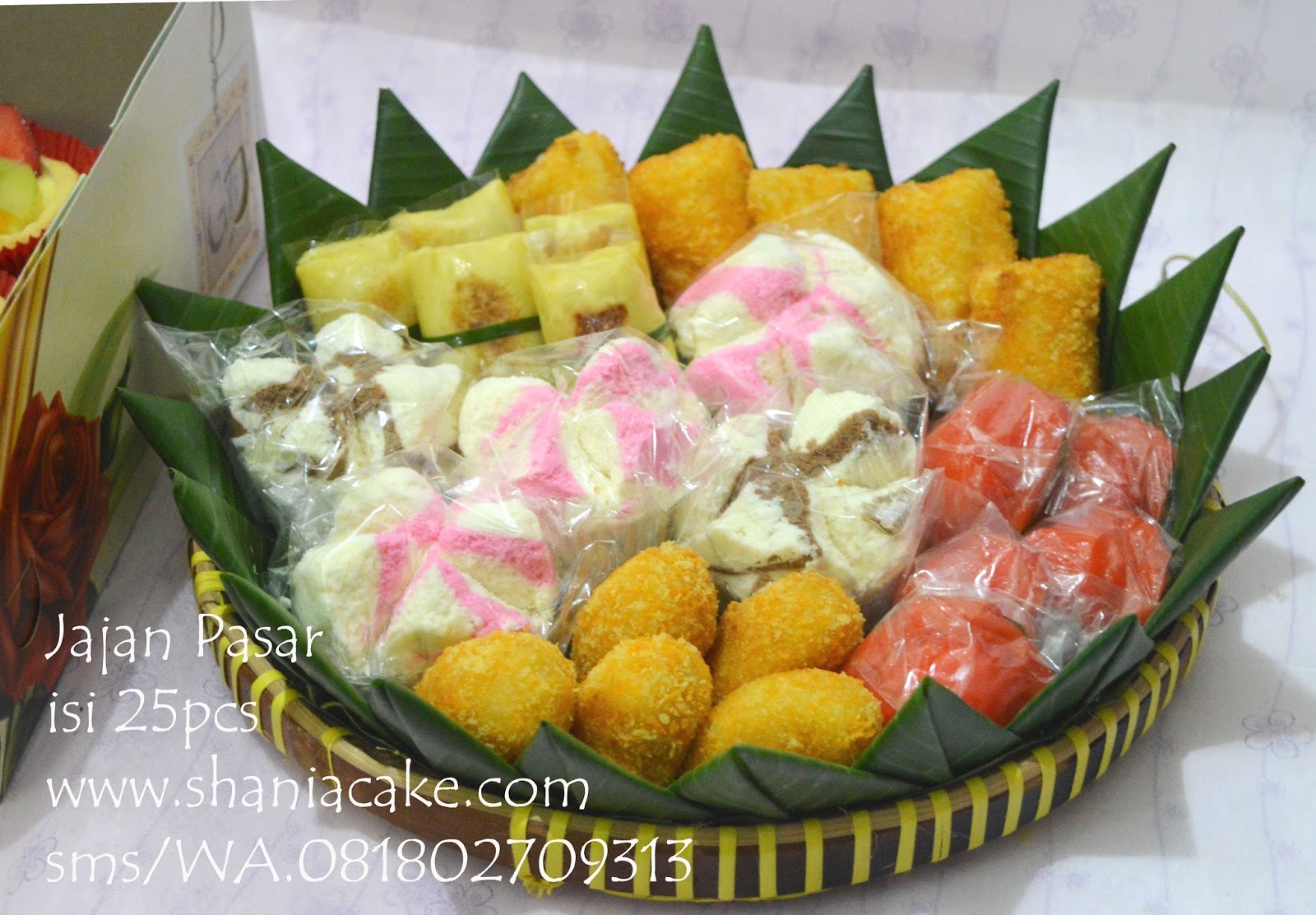 [Hantaran Jogja] Jajan Pasar Nampan & Mini Fruit Pie Dari Mba Anne Bandung utk Keluarga di Jogja