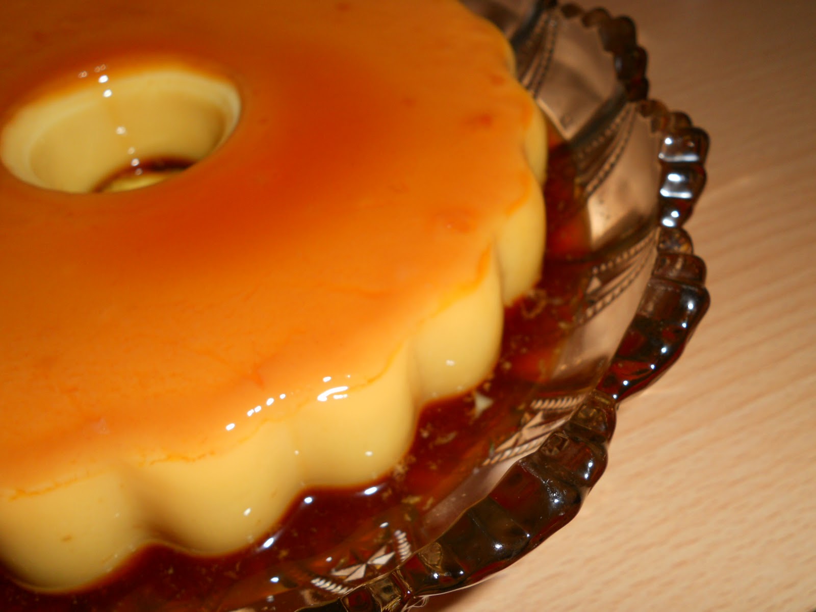 Portuguese Traditional Pudding Flan (Pudin Flan) El Mandarim