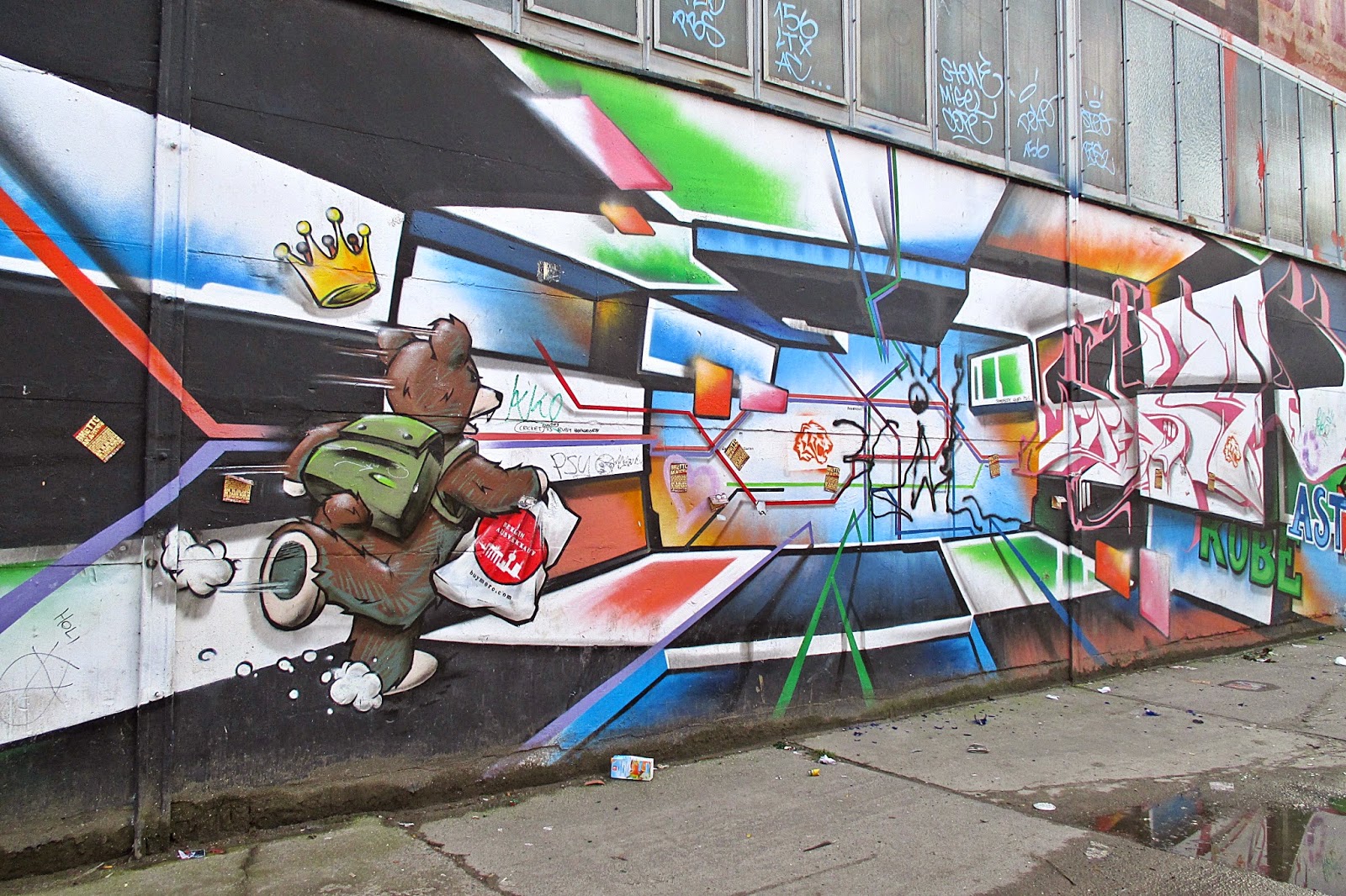 And Wednesday Graffiti Too