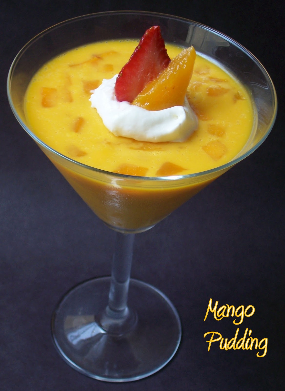 Tasty Treats: Mango Pudding