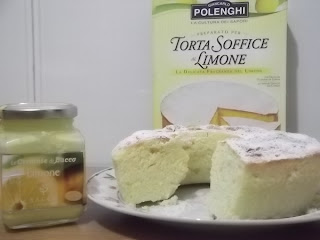 Torta soffice al limone POLENGHI con crema al limone BACCO