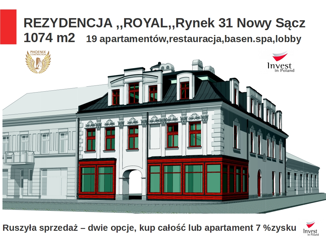 Rezydencja apartament inwestycja Nowy Sącz