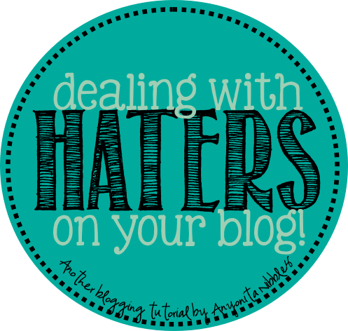 Use these four steps to successfully deal with the negativity from blog haters.