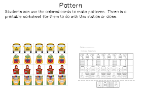 A Tale of Two K Teachers: Back to School - Math Stations for Kindergarten