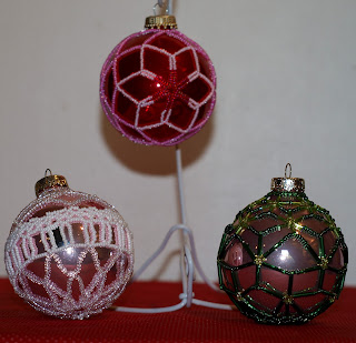 Exceptional Accessories: Beaded Christmas Ornaments