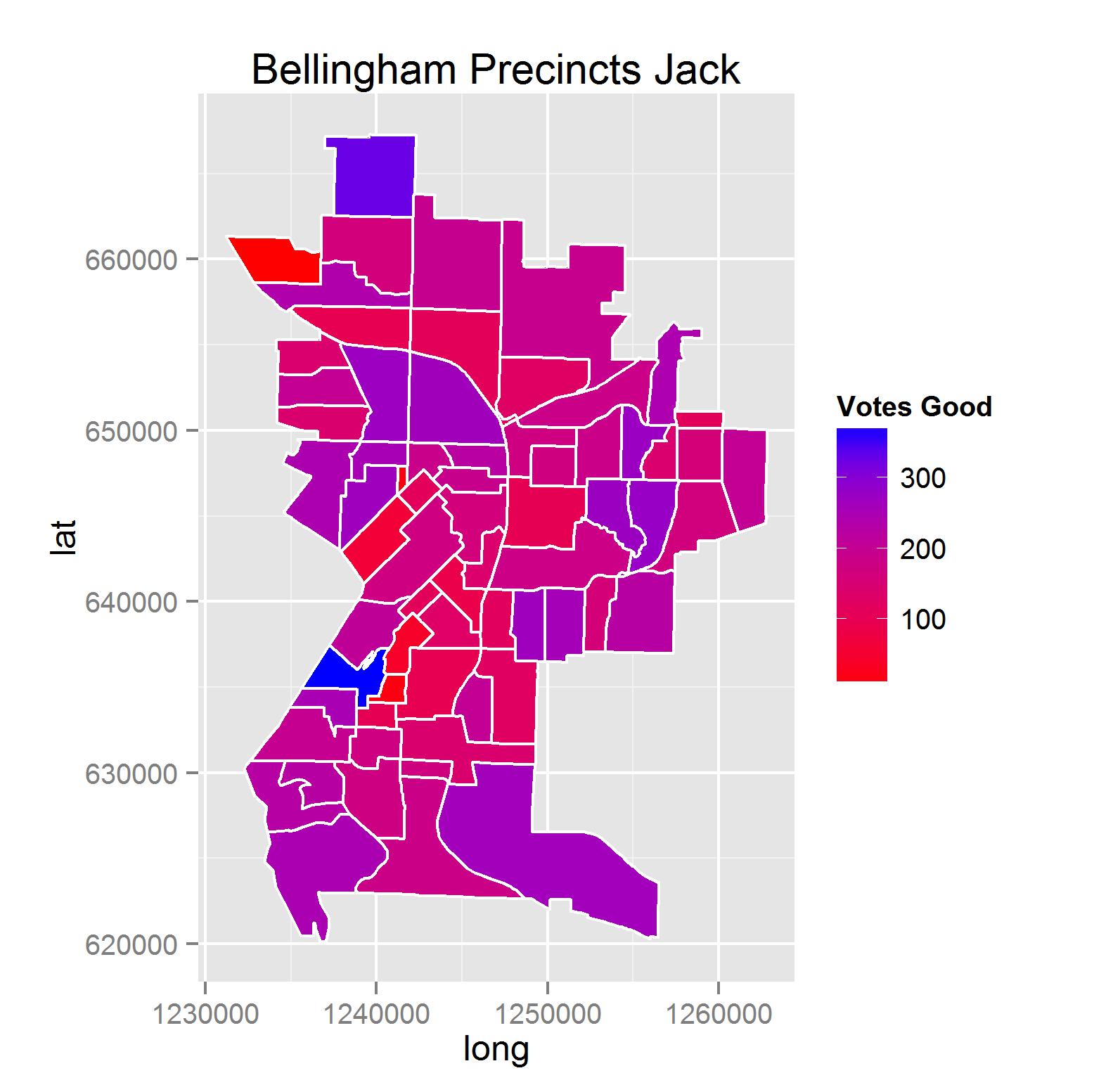 Bellingham Politics and Economics GIS based precinct maps Ballots