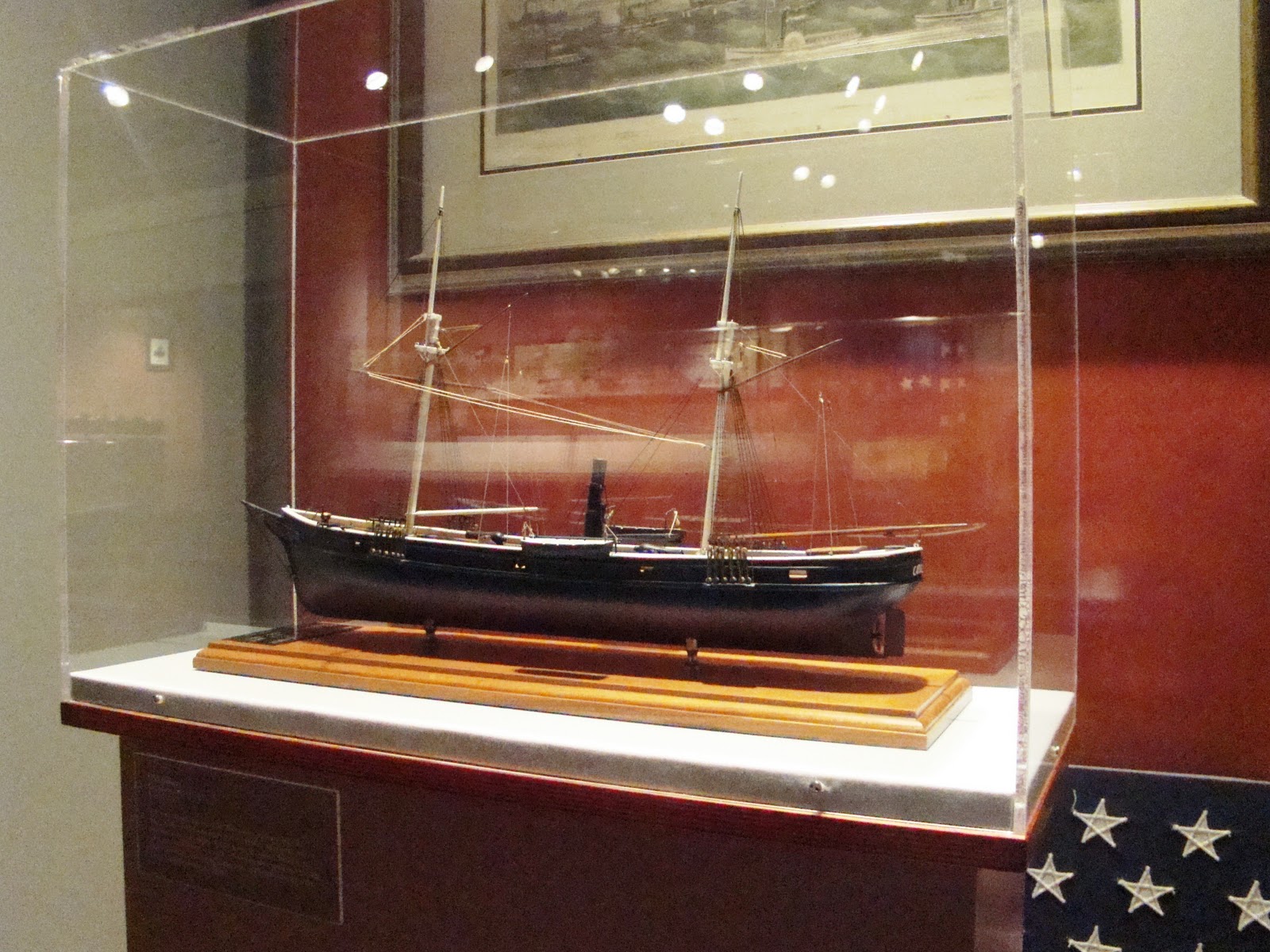 Hampton Roads Naval Museum USS Cayuga Model