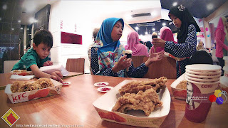 Hana Humaira Turn 3 Celebration @ KFC Taman Perling