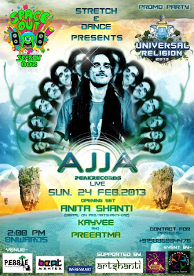 AJJA Peak records Live at Pebble