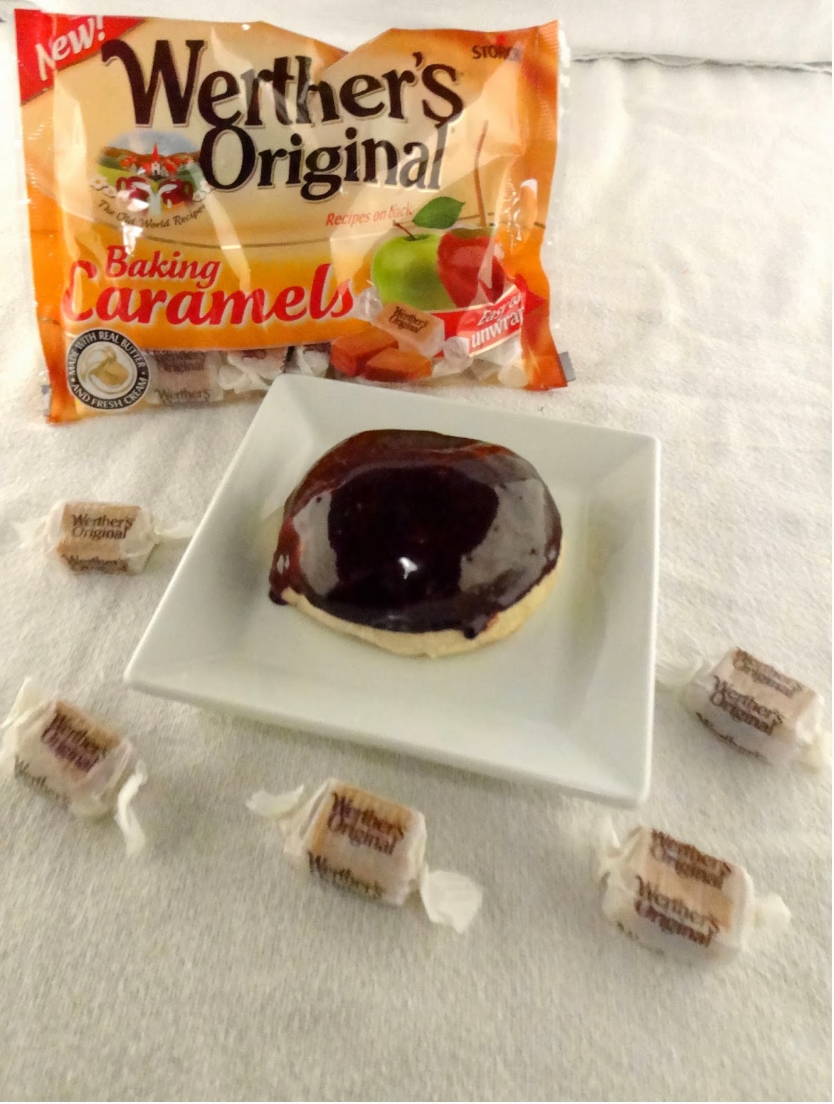 Rosie Discovers Werther's Caramel Creme Filled Baked Bismarcks