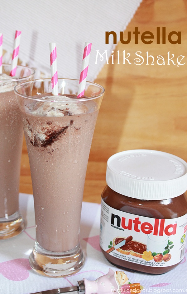 Nutella Milkshake
