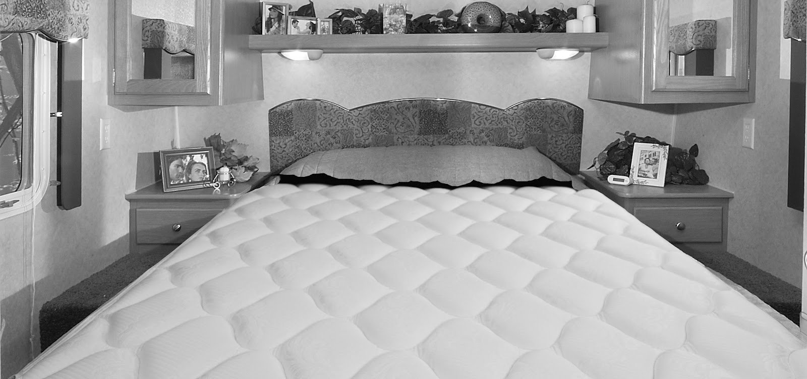 comfortaire short queen size mattress